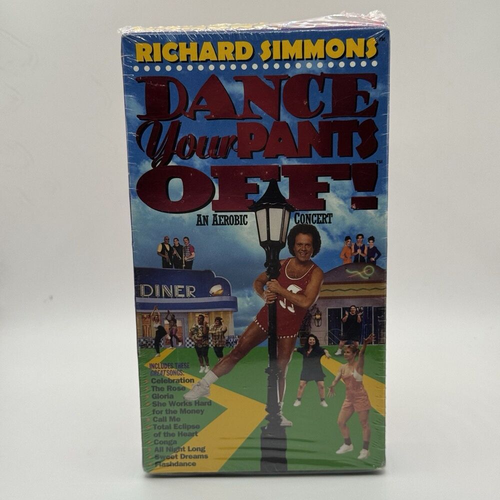 Richard Simmons Dance Your Pants Off VHS - New Sealed
